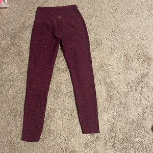 Beyond Yoga Spacedye Caught In The Midi High Waisted Legging in Magenta Small